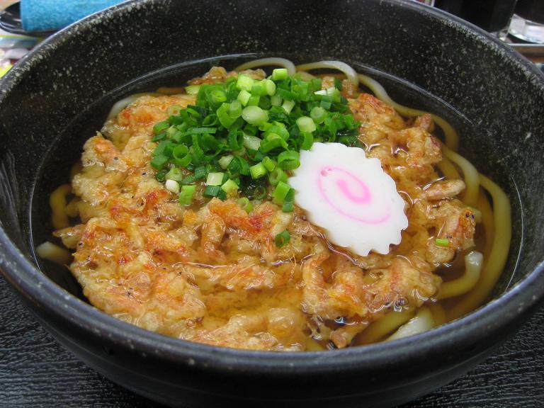桜えび天うどん（静岡県　日本平PA）